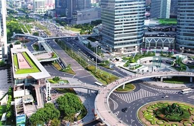 青年路要建空中连廊 预计明年5月30日前建成